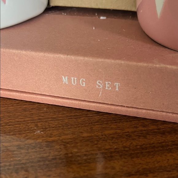 New Rae Dunn Yours & Mine Heart Mugs - Picture 11 of 15